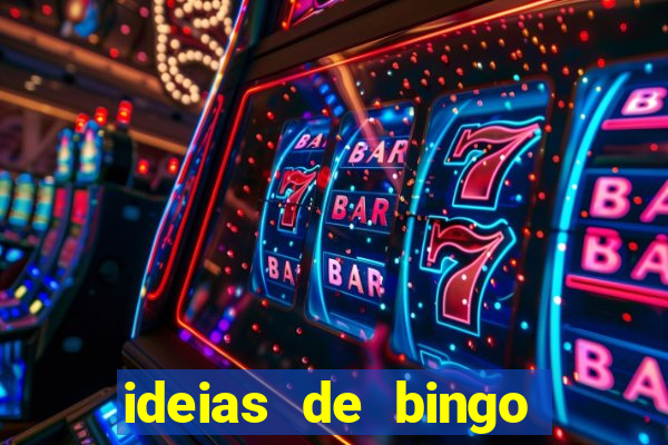 ideias de bingo para o natal